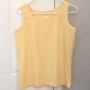 Pretty Yellow Tank Top